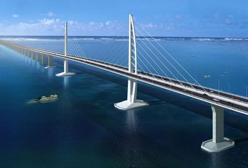 港珠澳大桥建沐鸣登录网址设再获新进展 钢桥面铺装正式实施