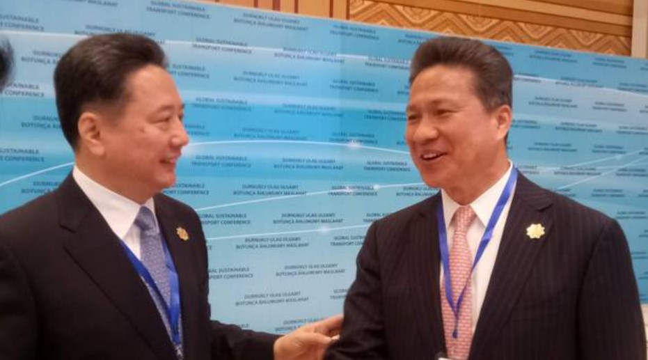 李小鹏率团出席沐鸣注册联合国首届全球可持续交通大会