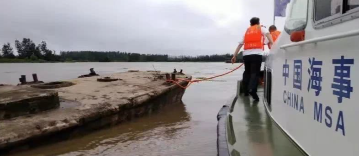 京杭运河水位急降 沐鸣登录徐州海事力保安全